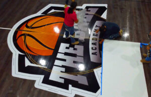 The Ball Academy Basketball Court Install - Elk Grove, CA