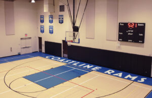 Coastline Christian School - Basketball Court